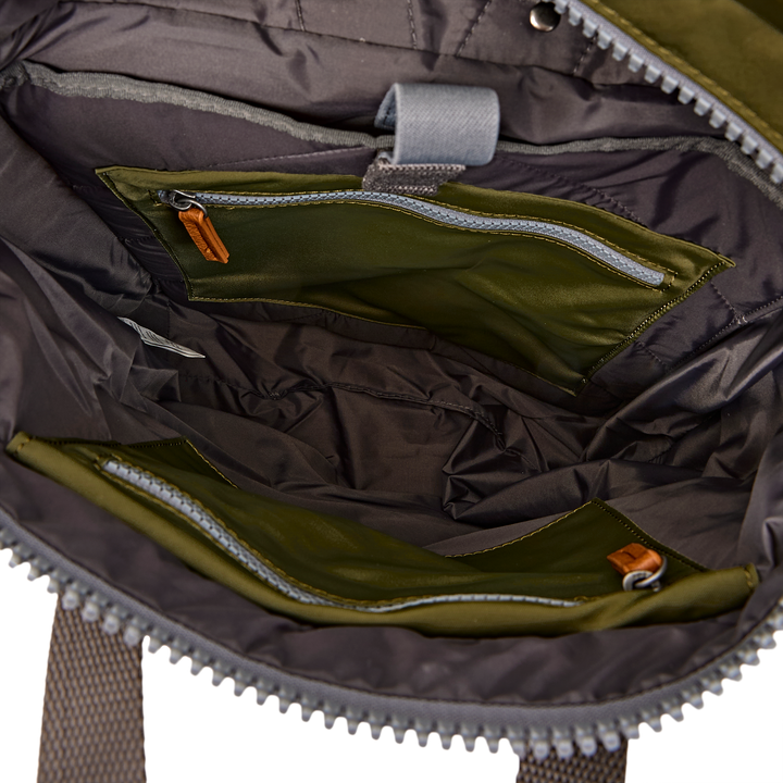 Canfield Roll Top Backpack in Chive