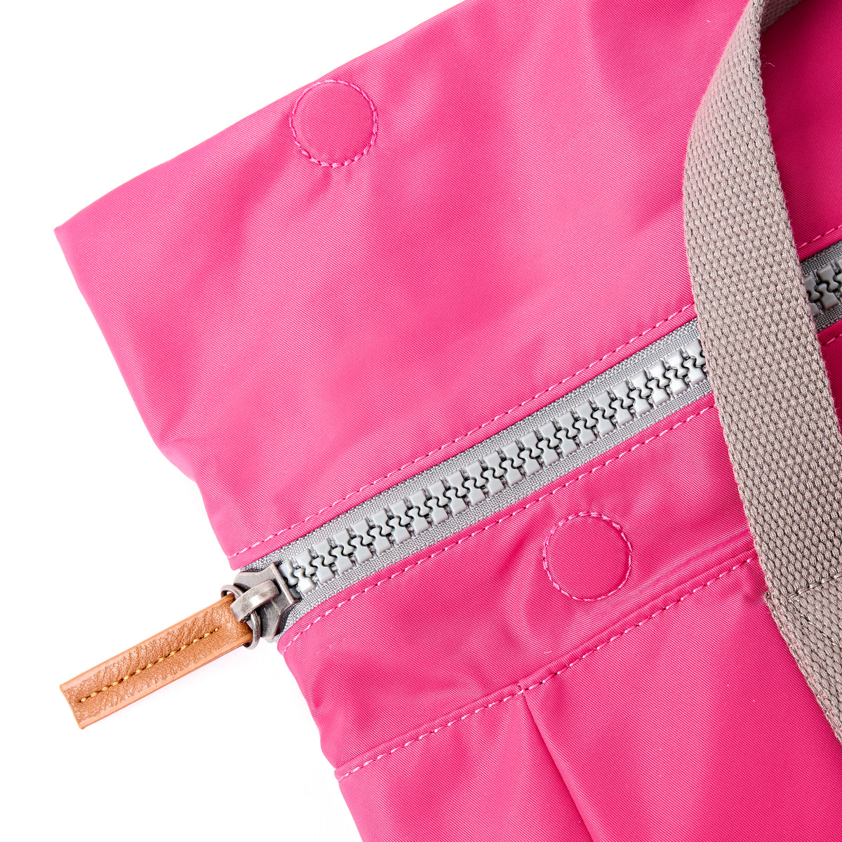 Canfield Roll Top Backpack in Granita Red
