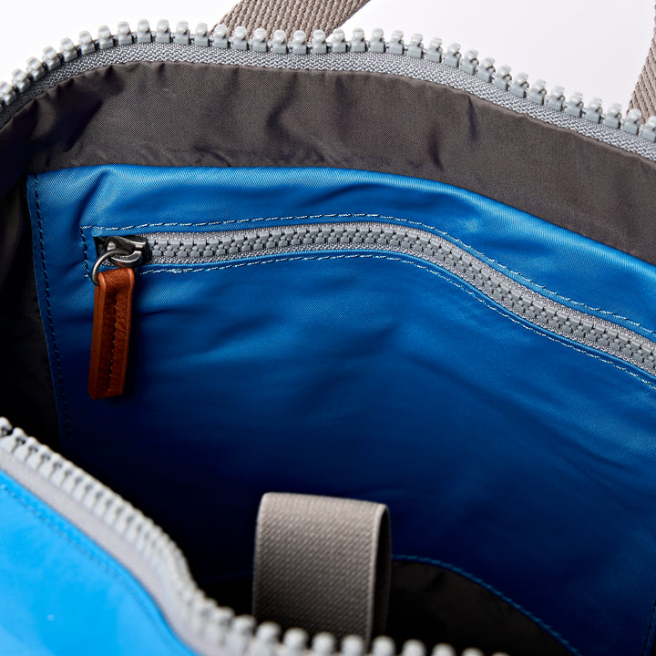 Canfield Roll Top Backpack in Malibu Blue