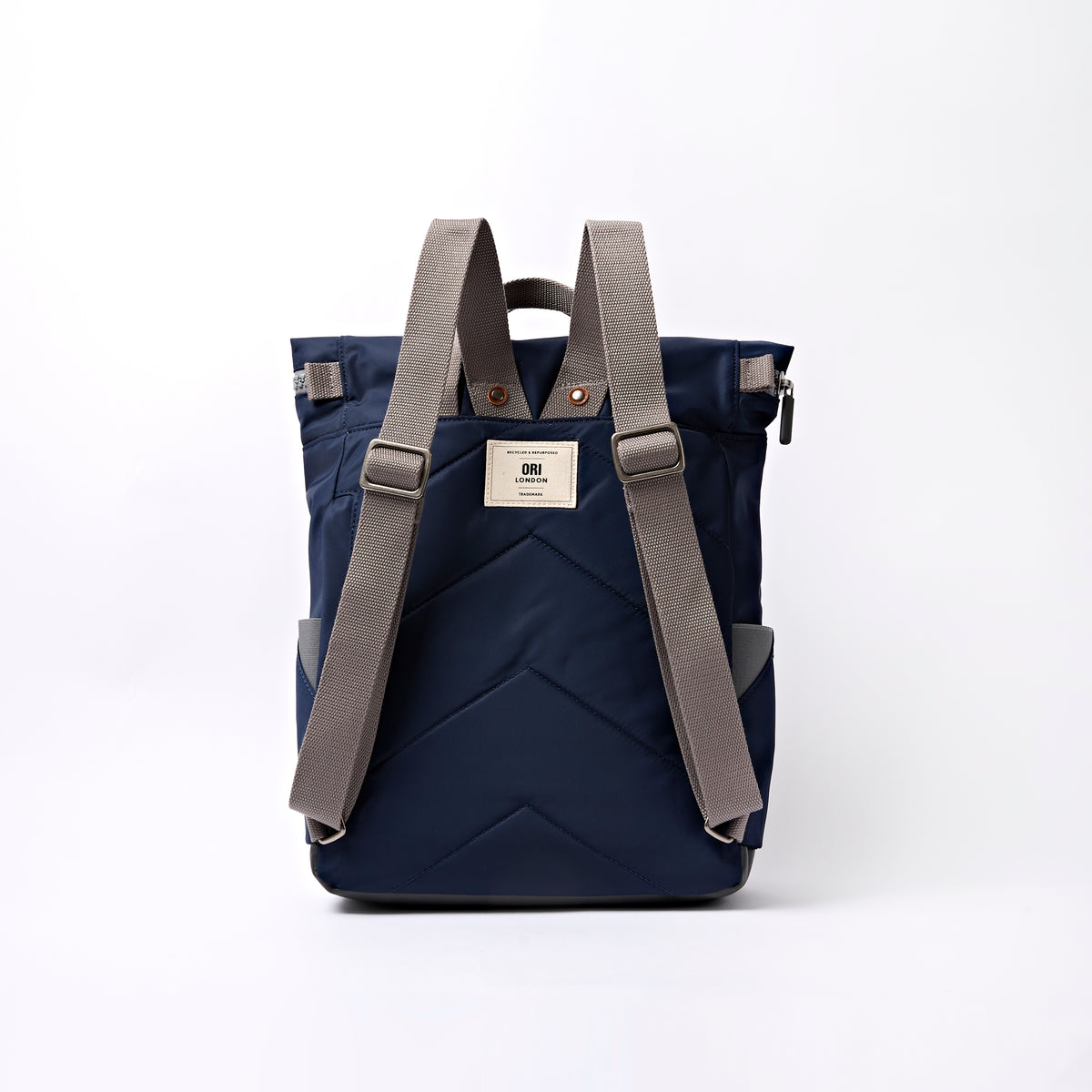 Canfield Roll Top Backpack in Midnight Stripe