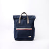 Canfield Roll Top Backpack in Midnight Stripe