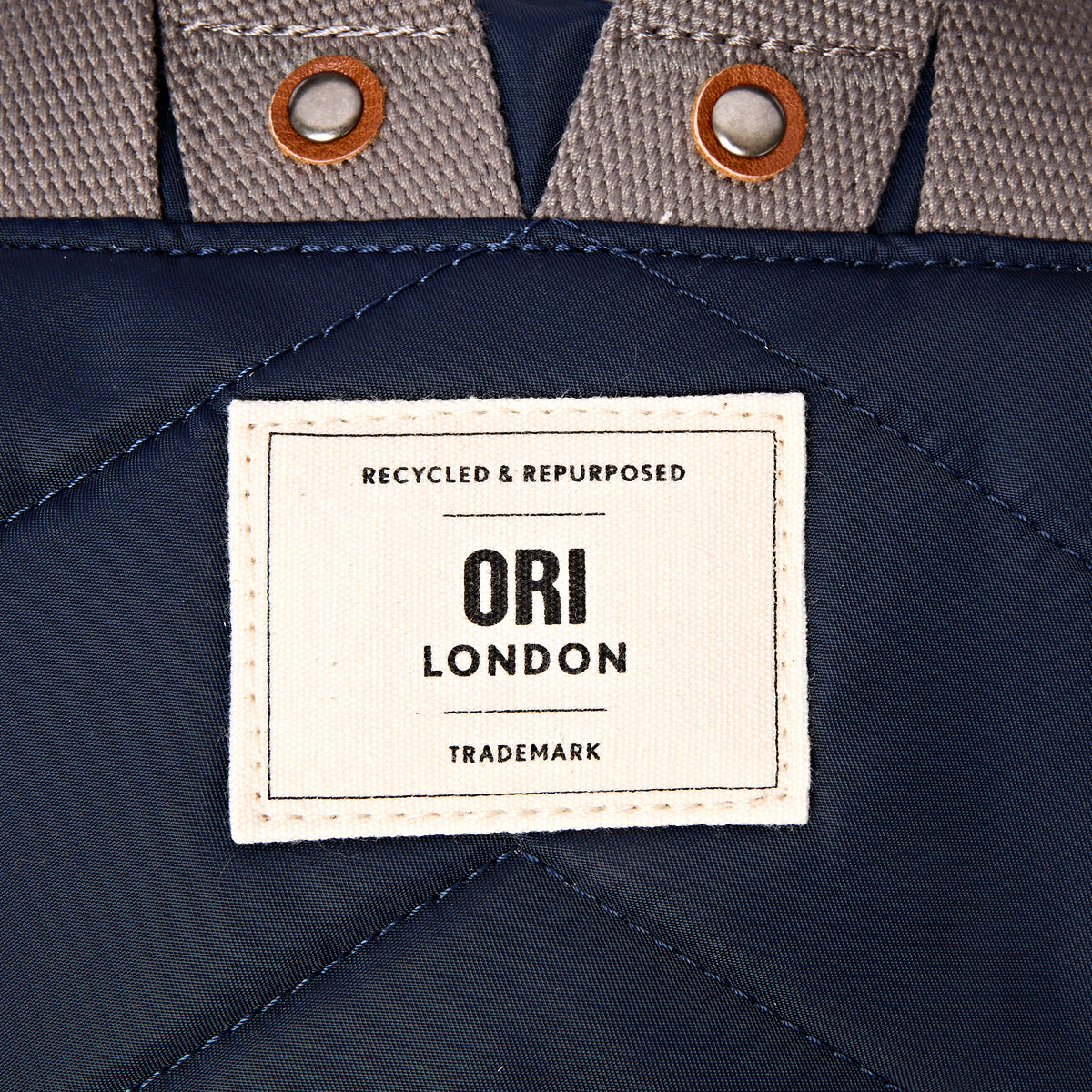 Canfield Roll Top Backpack in Midnight Stripe