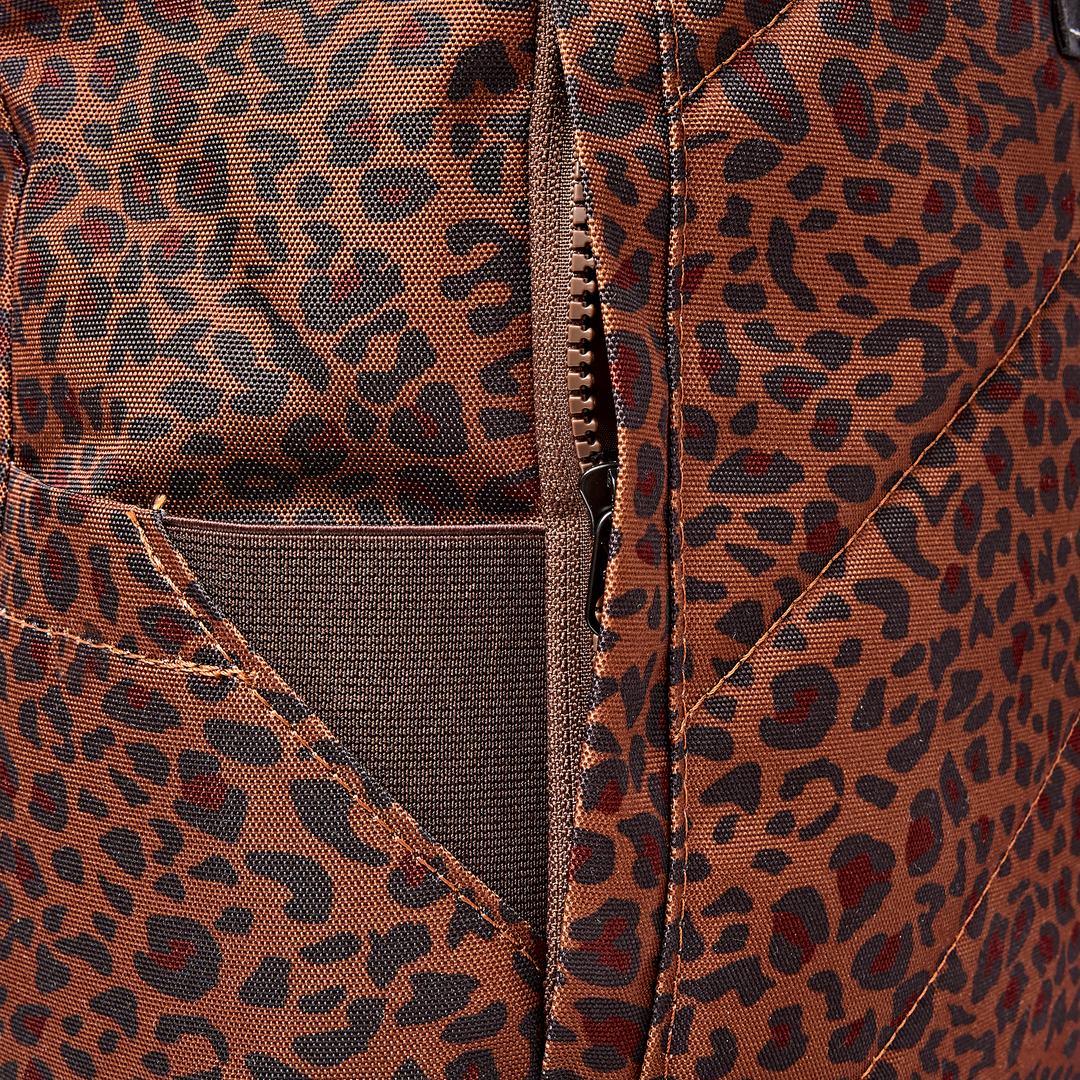 Canfield Roll Top Backpack in Mini Leopard