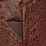 Canfield Roll Top Backpack in Mini Leopard