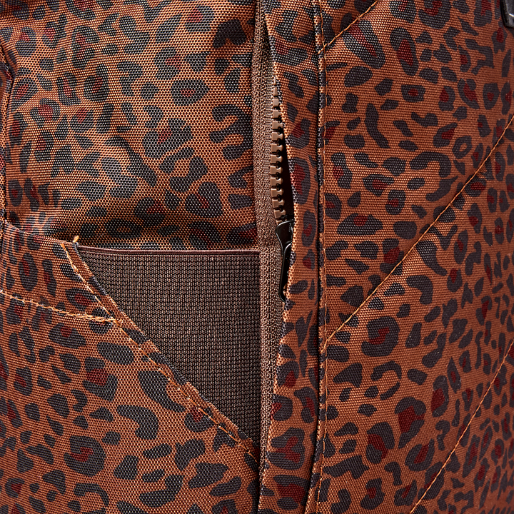 Canfield Roll Top Backpack in Mini Leopard