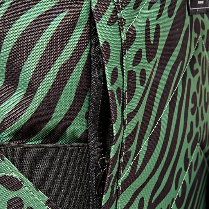 Canfield Roll Top Backpack in Mixed Animal Artichoke