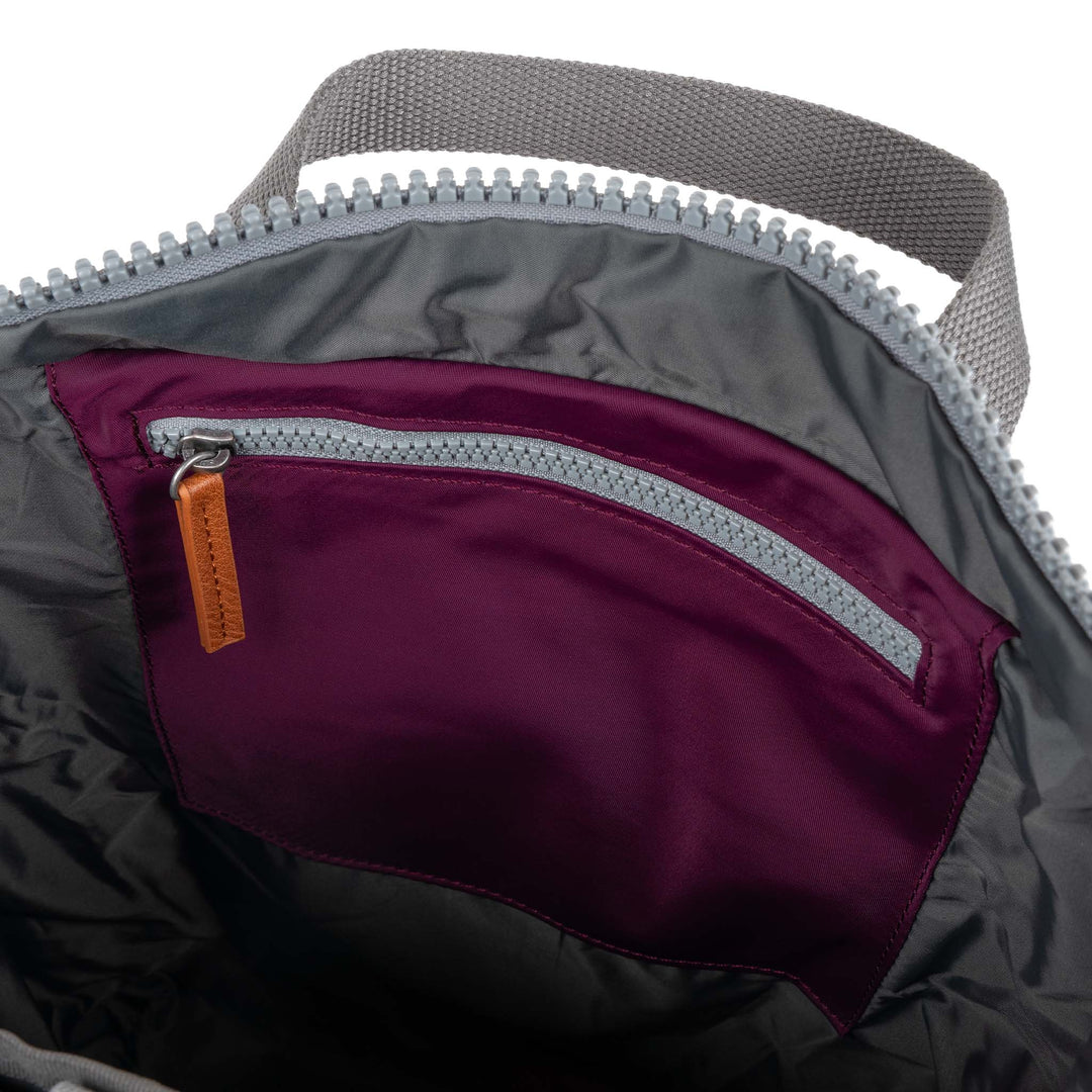 Canfield Roll Top Backpack in Royal Burgundy
