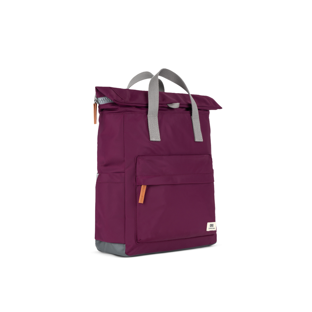 Canfield Roll Top Backpack in Royal Burgundy