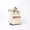 Canfield Roll Top Backpack in Wax Paper Stripe