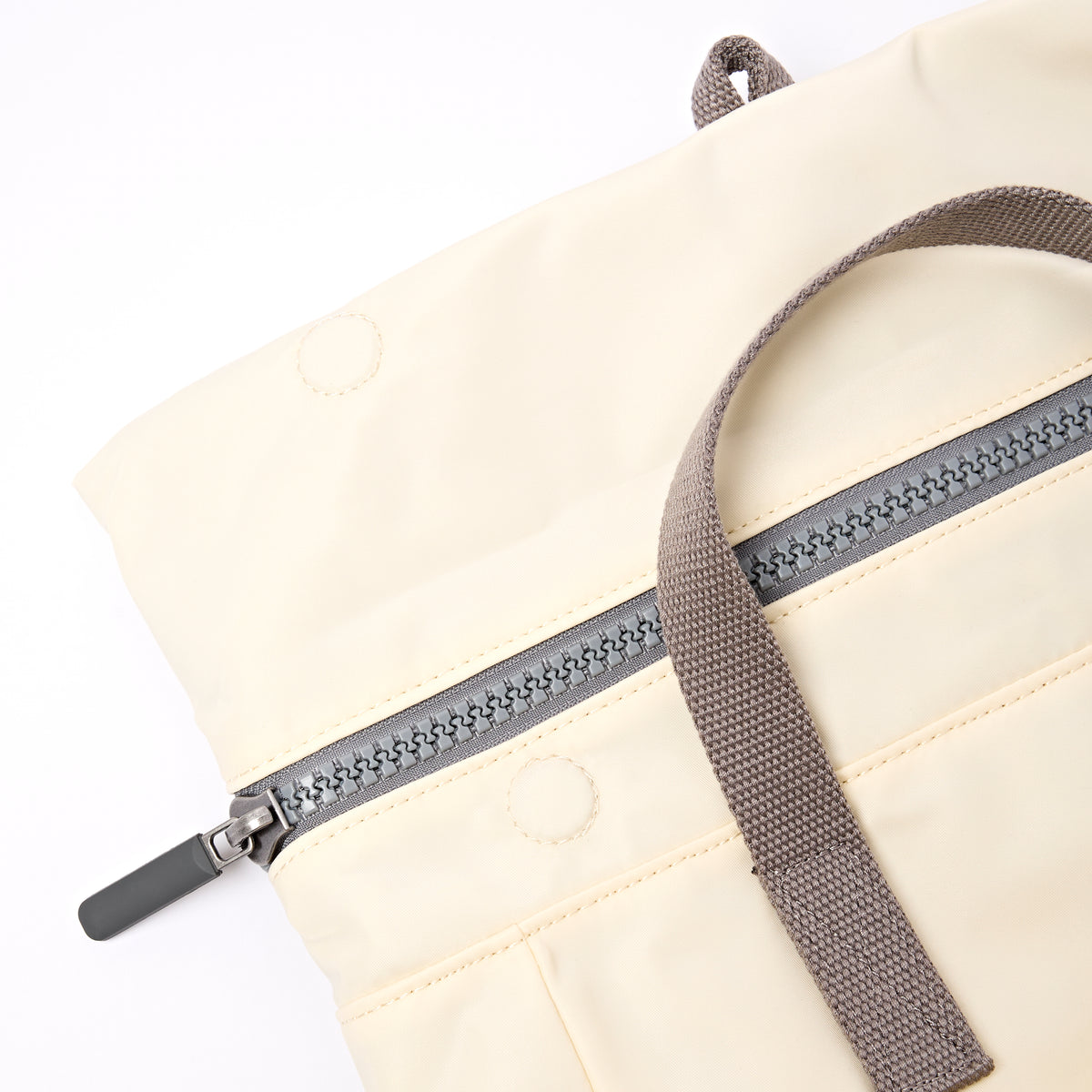 Canfield Roll Top Backpack in Wax Paper Stripe