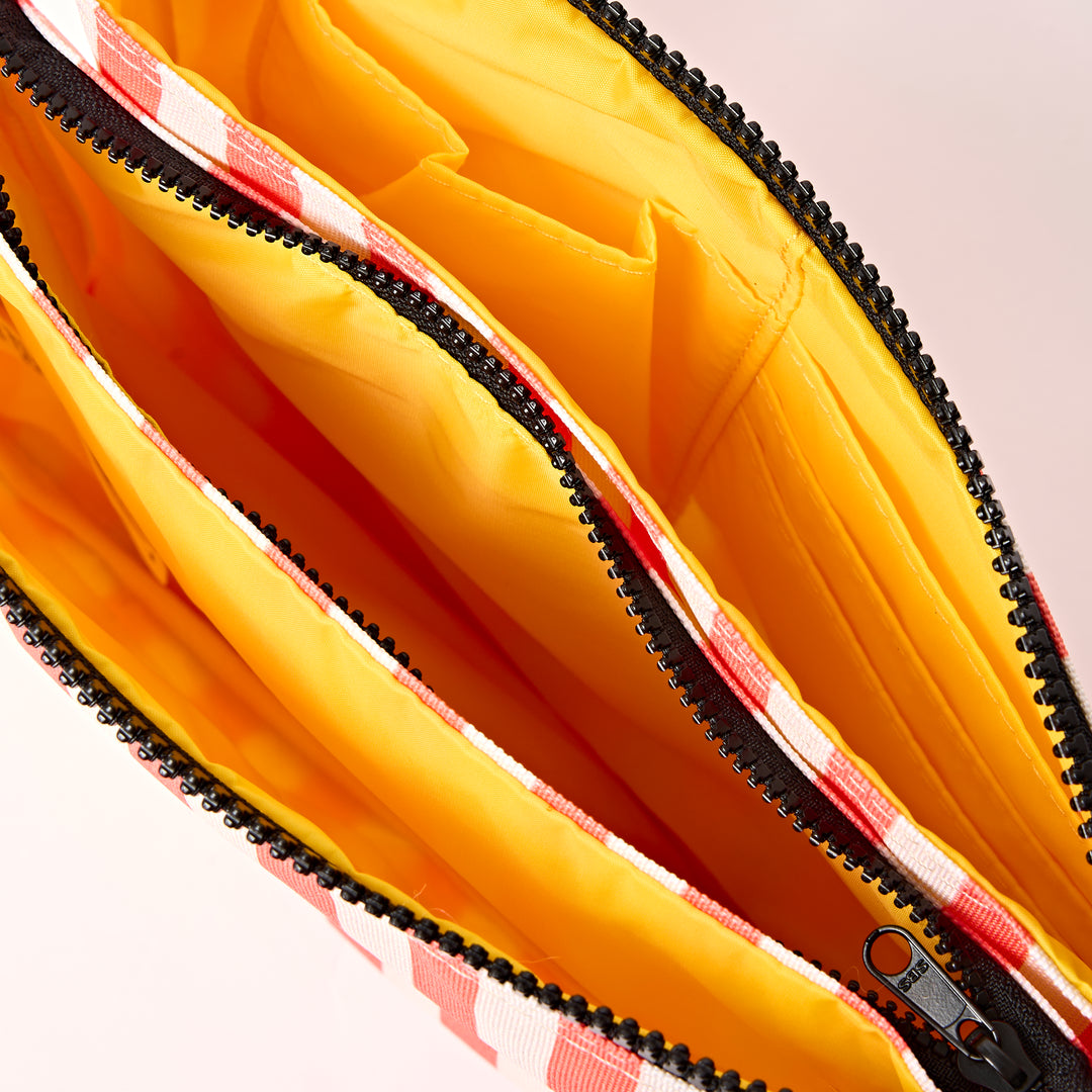 Carnaby Crossbody Bag in Coral Stripe