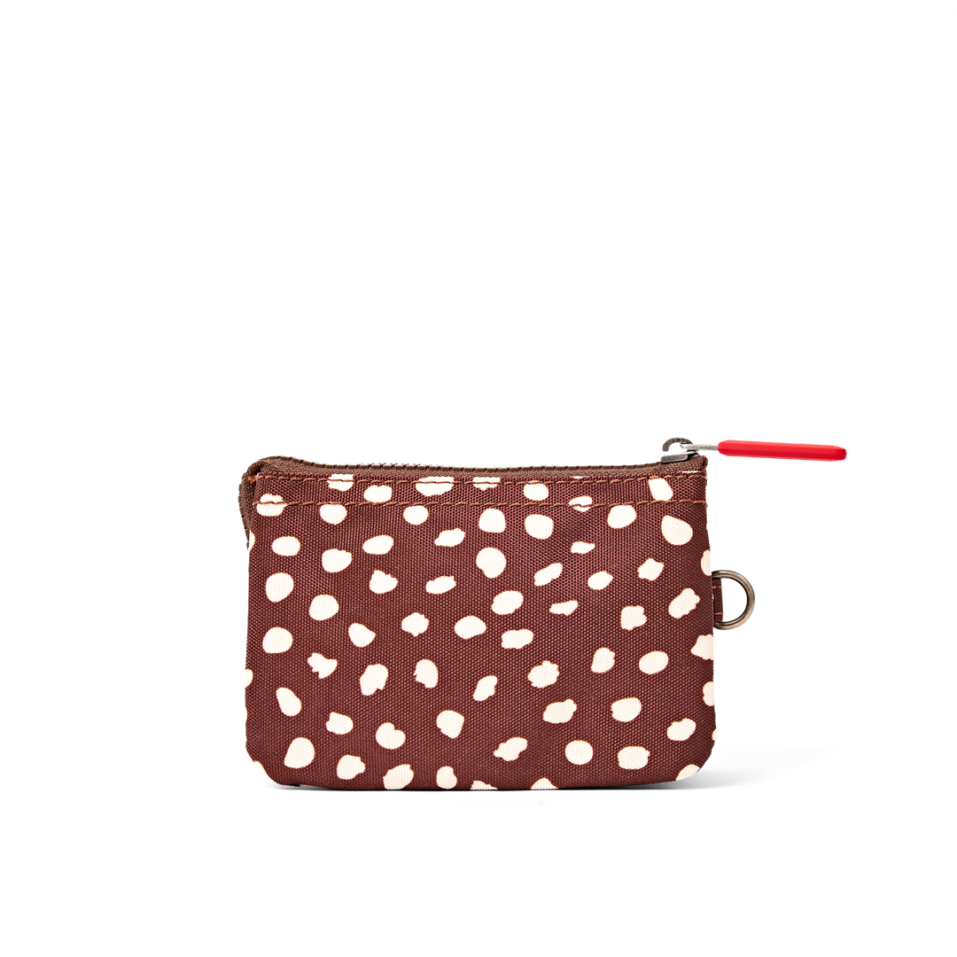Carnaby Wallet in Brown Dot
