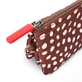 Carnaby Wallet in Brown Dot