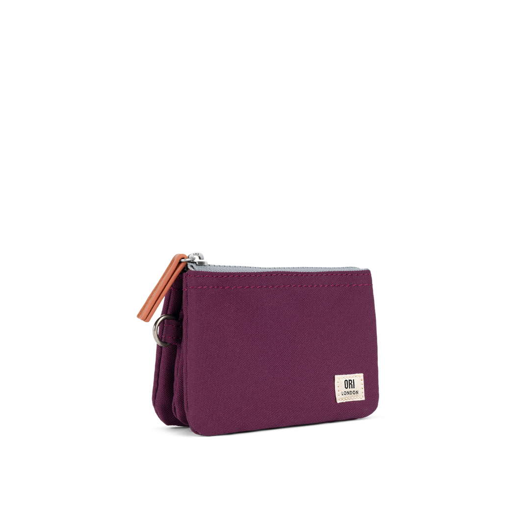 Carnaby Wallet in Cherry Lacquer