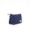 Carnaby Wallet in Navy Polka Dot