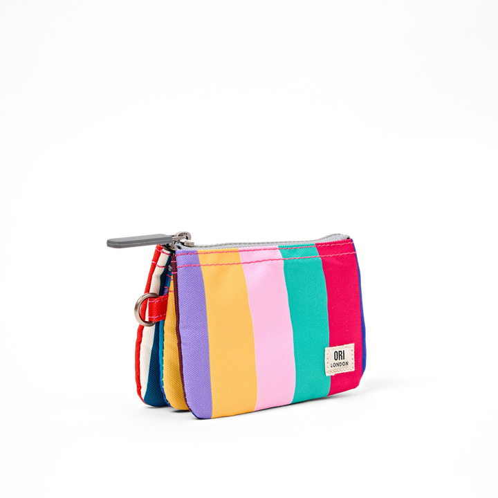 Carnaby Wallet in Wide Multi Stripe