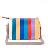 Carnaby Crossbody Bag in Wide Multi Stripe