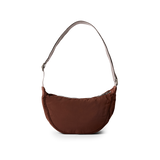 Farringdon Half Moon Bag in Chocolate
