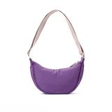 Farringdon Half Moon Bag in Gothic Grape