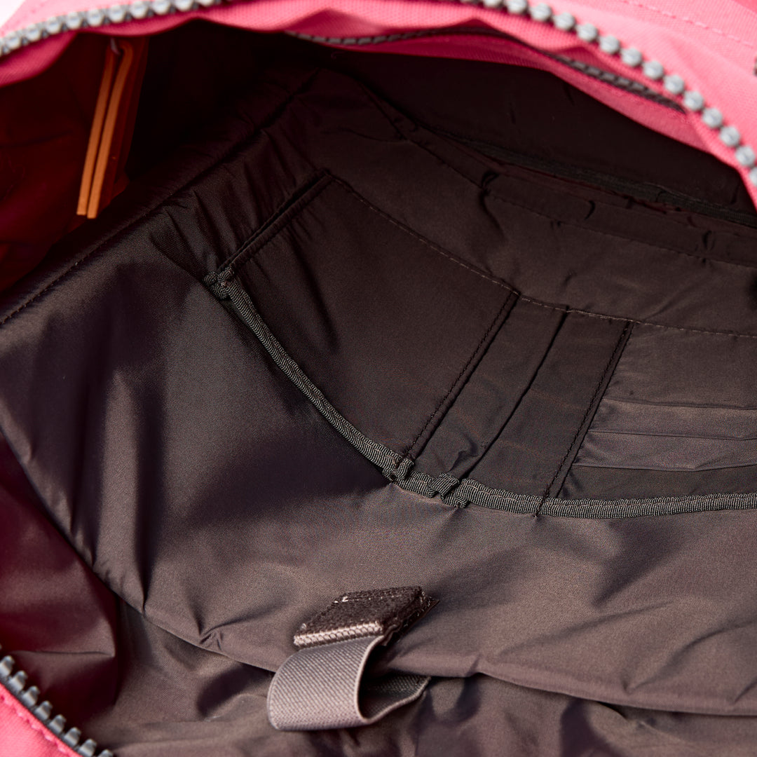 Finchley Medium Backpack in Pink Lemonade Canvas