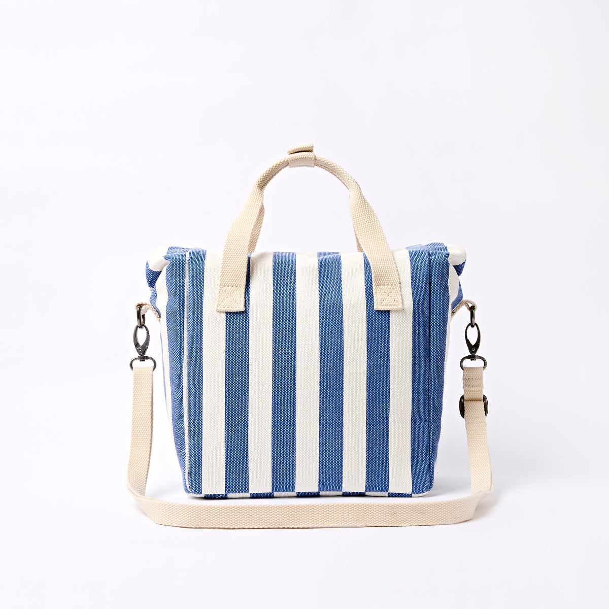 Hampstead Lunch Bag in Denim Stripe