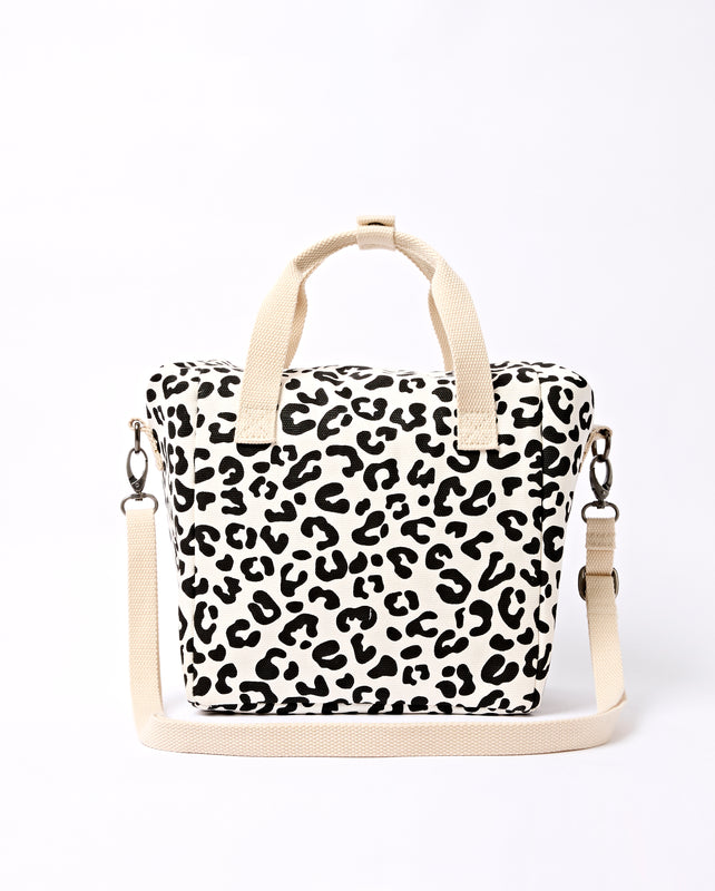Hampstead Lunch Bag in Summer Leopard