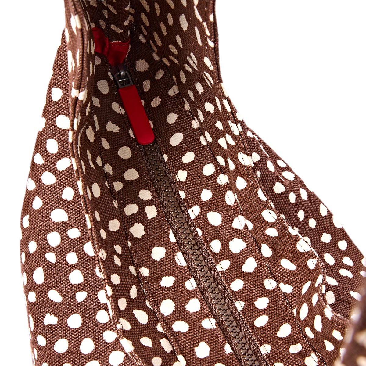 Hoxton Shoulder Bag in Brown Dot