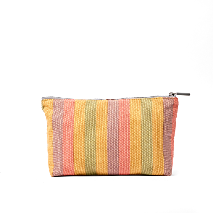 Maida Vale Pouch in Faded Multi Stripe