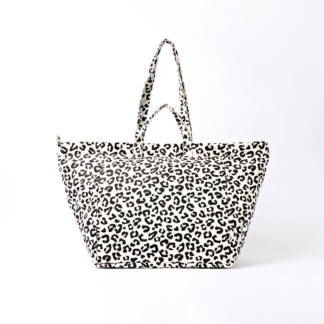 Marylebone Tote Bag in Summer Leopard