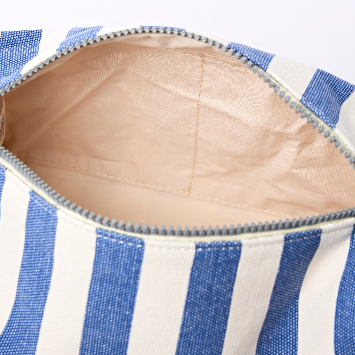 Maygrove Wash Bag in Denim Stripe