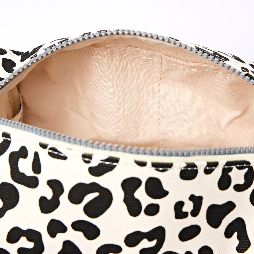 Mayfair Wash Bag in Summer Leopard