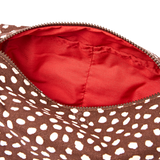 Maygrove Wash Bag in Brown Spot
