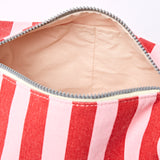 Maygrove Wash Bag in Strawberry Stripe