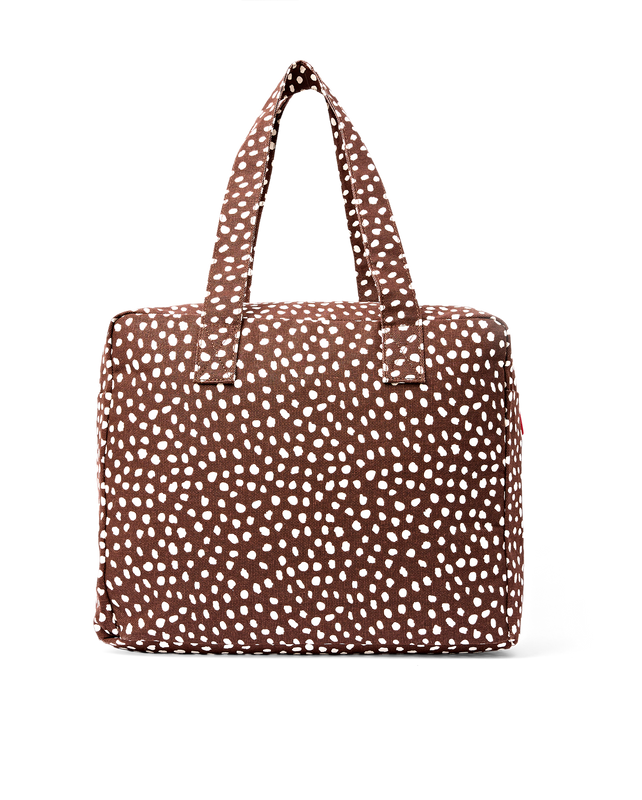 Sloane Shoulder Bag in Brown Spot