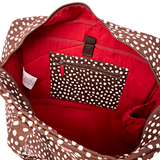 Sloane Shoulder Bag in Brown Spot
