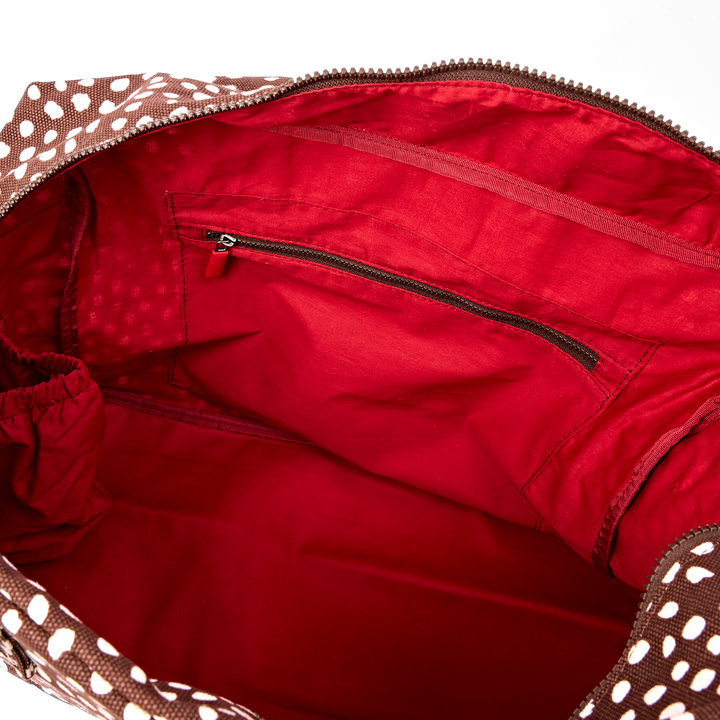 Sloane Shoulder Bag in Brown Spot