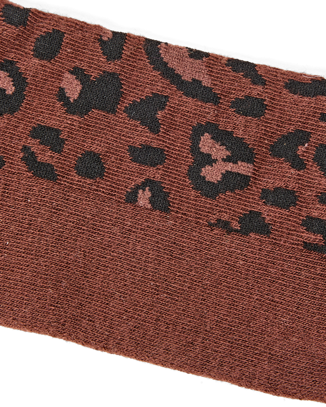Wembley Ankle Socks for Women in Mini Leopard