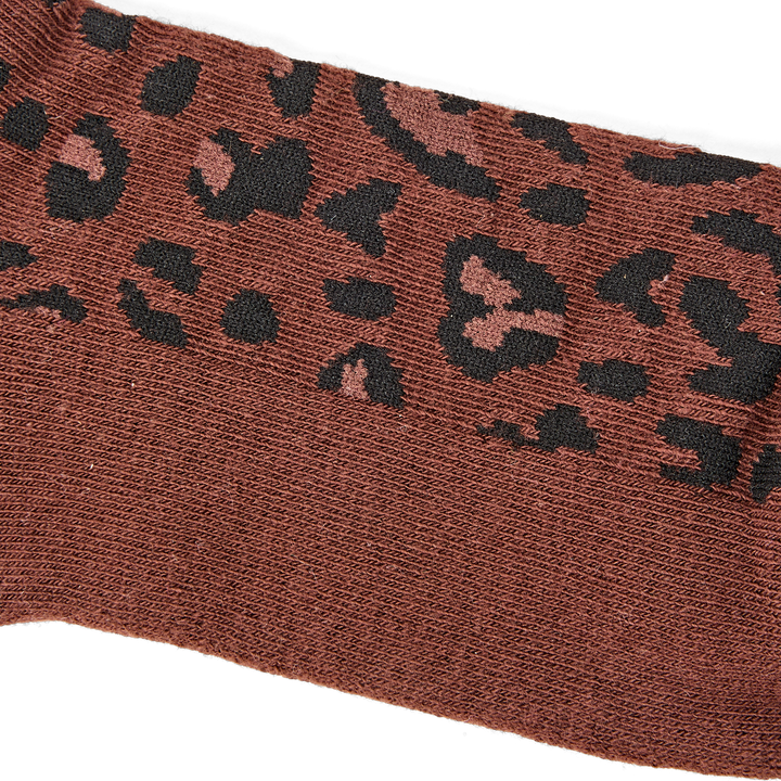 Wembley Ankle Socks for Women in Mini Leopard