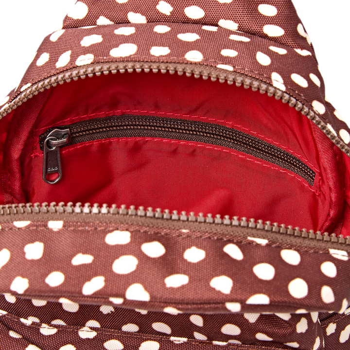 Willesden Sling Bag in Brown Dot