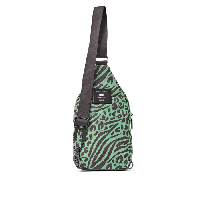 Willesden Sling Bag in Mixed Animal Artichoke