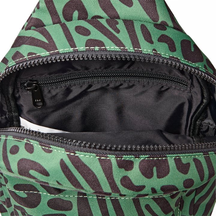 Willesden Sling Bag in Mixed Animal Artichoke