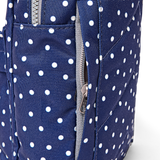 Willesden Sling Bag in Navy Polka Dot