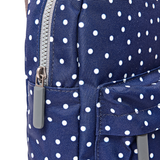 Willesden Sling Bag in Navy Polka Dot