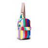 Willesden Sling Bag in Wide Multi Stripe