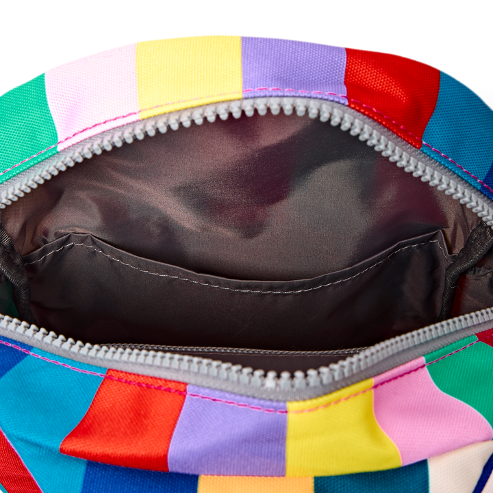 Willesden Sling Bag in Wide Multi Stripe