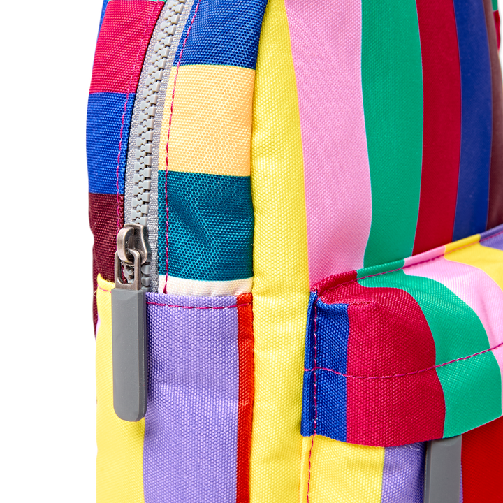 Willesden Sling Bag in Wide Multi Stripe