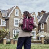 Richmond Multipocket Backpack in Cherry Lacquer