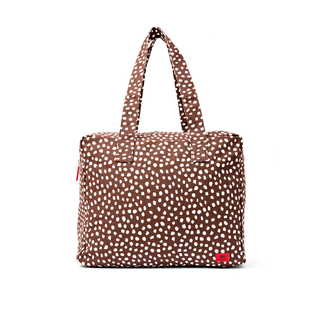 Sloane Shoulder Bag in Brown Spot