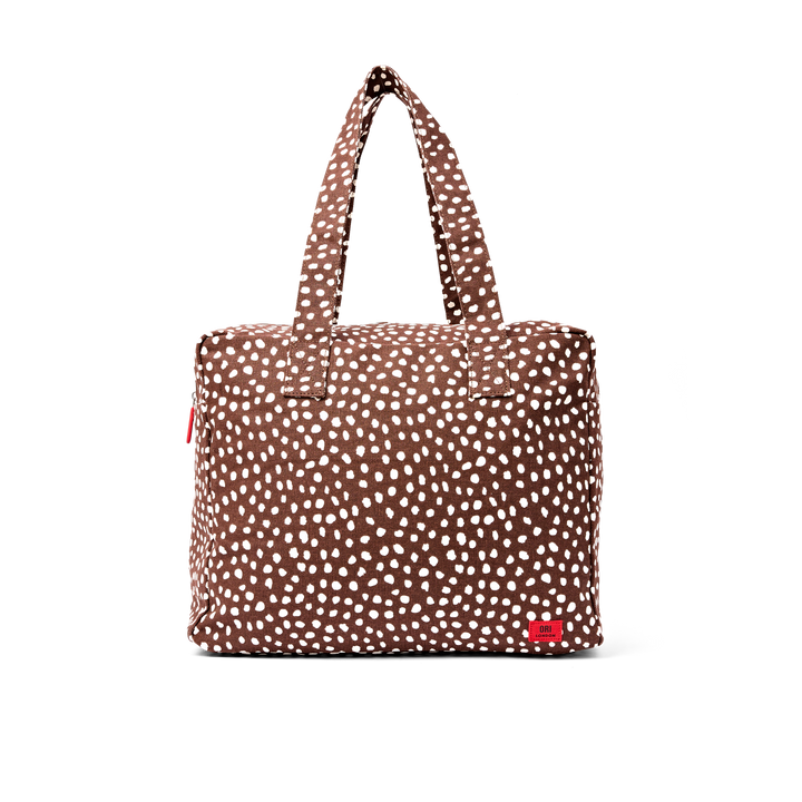 Sloane Shoulder Bag in Brown Spot