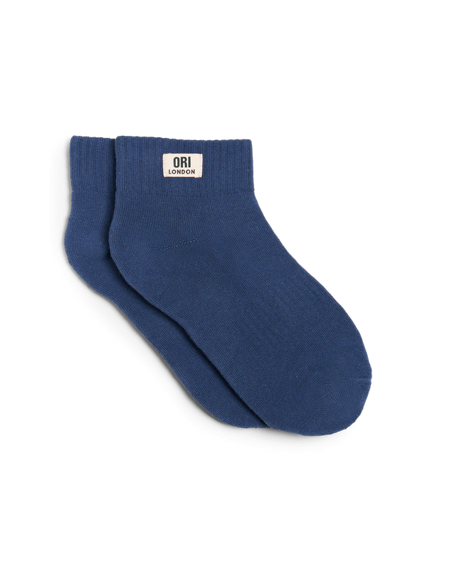 Wembley Ankle Socks for Women in Coastal Blue